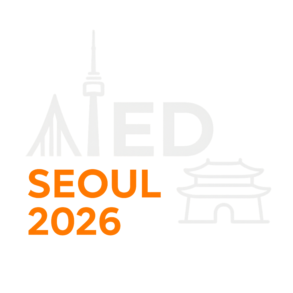 AIED Seoul 2026 emblem